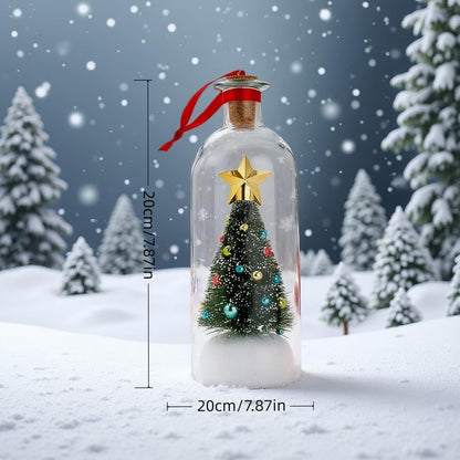 Voice in a Bottle Christmas Ornament