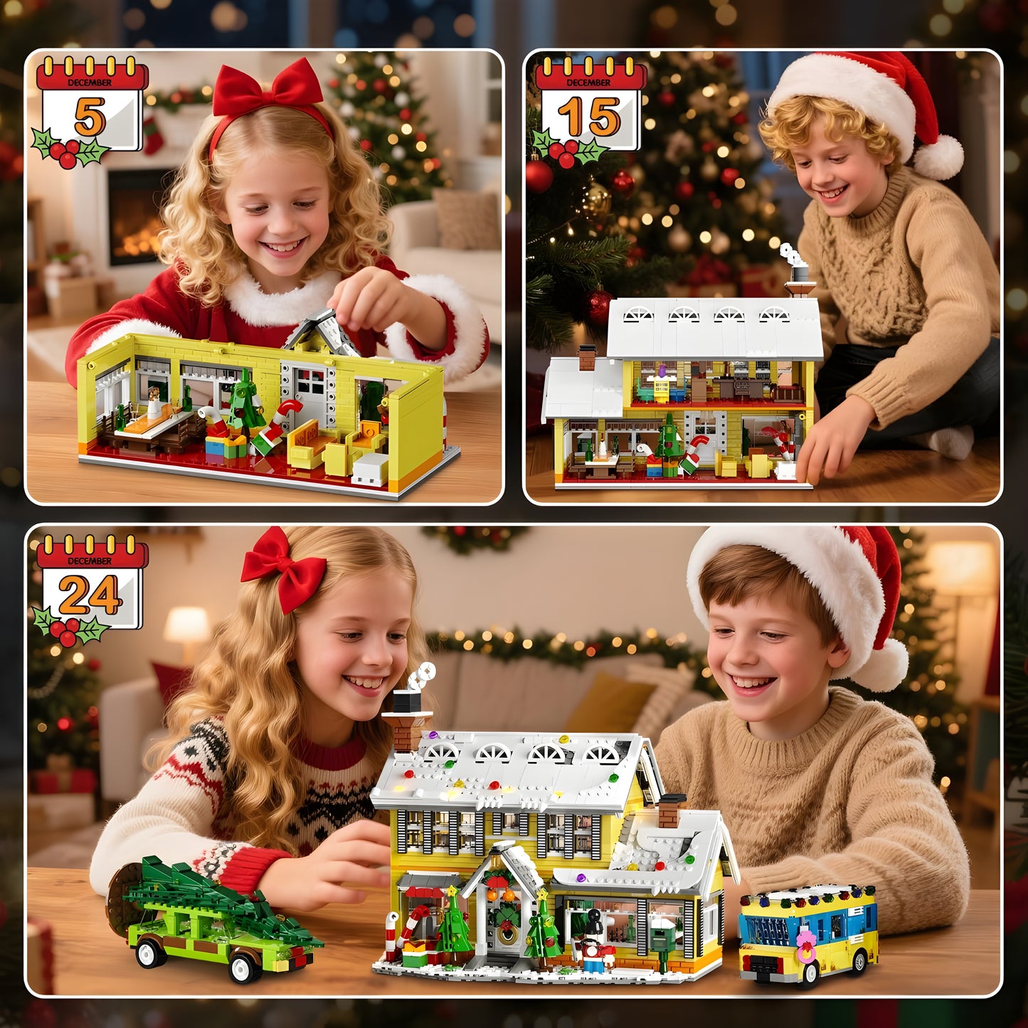 Advent Calendar Christmas Building Kit