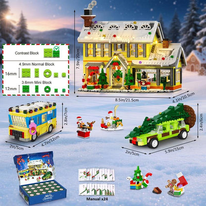 Advent Calendar Christmas Building Kit
